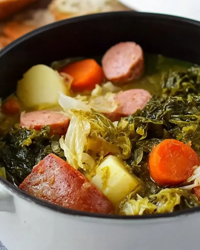 recette potée au chou vert