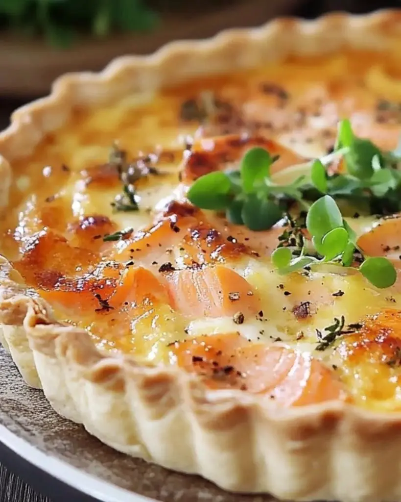 recette quiche saumon