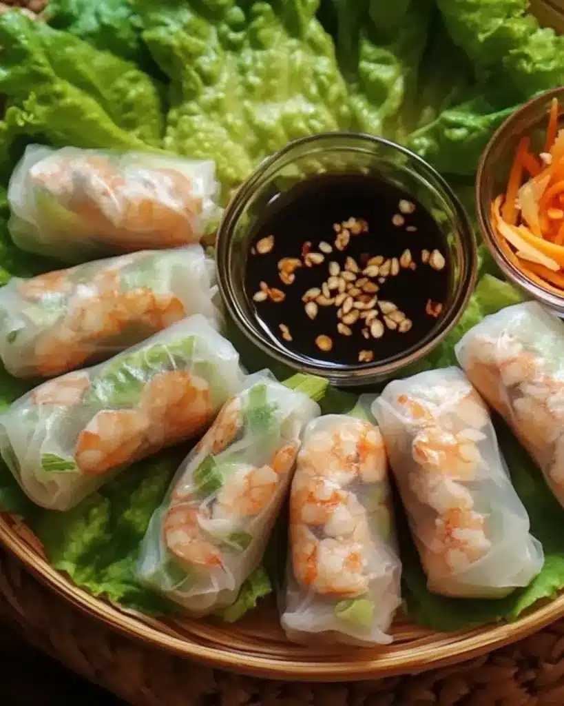 recette rouleaux de printemps vietnamiens