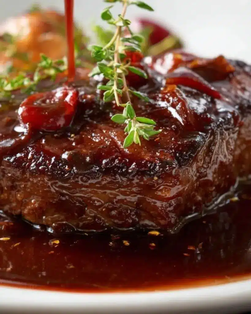 recette sauce vin rouge