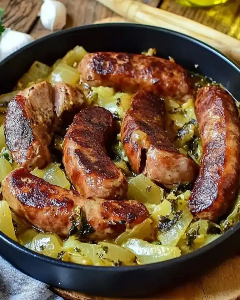 Saucisses au Chou Vert – Recette delicieux