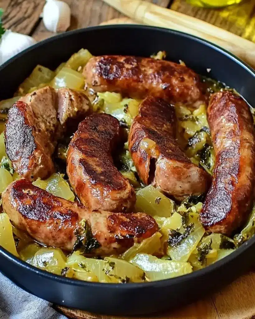 Saucisses au Chou Vert – Recette delicieux