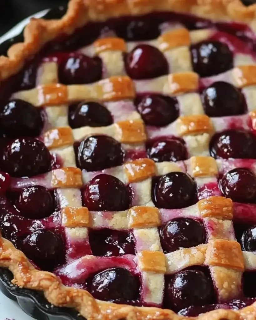 recette tarte aux cerises maison