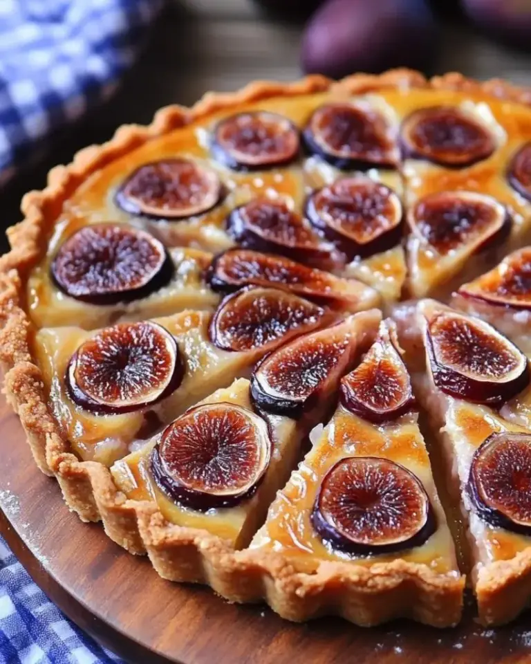 Tarte aux figues toute simple – Recette delicieux