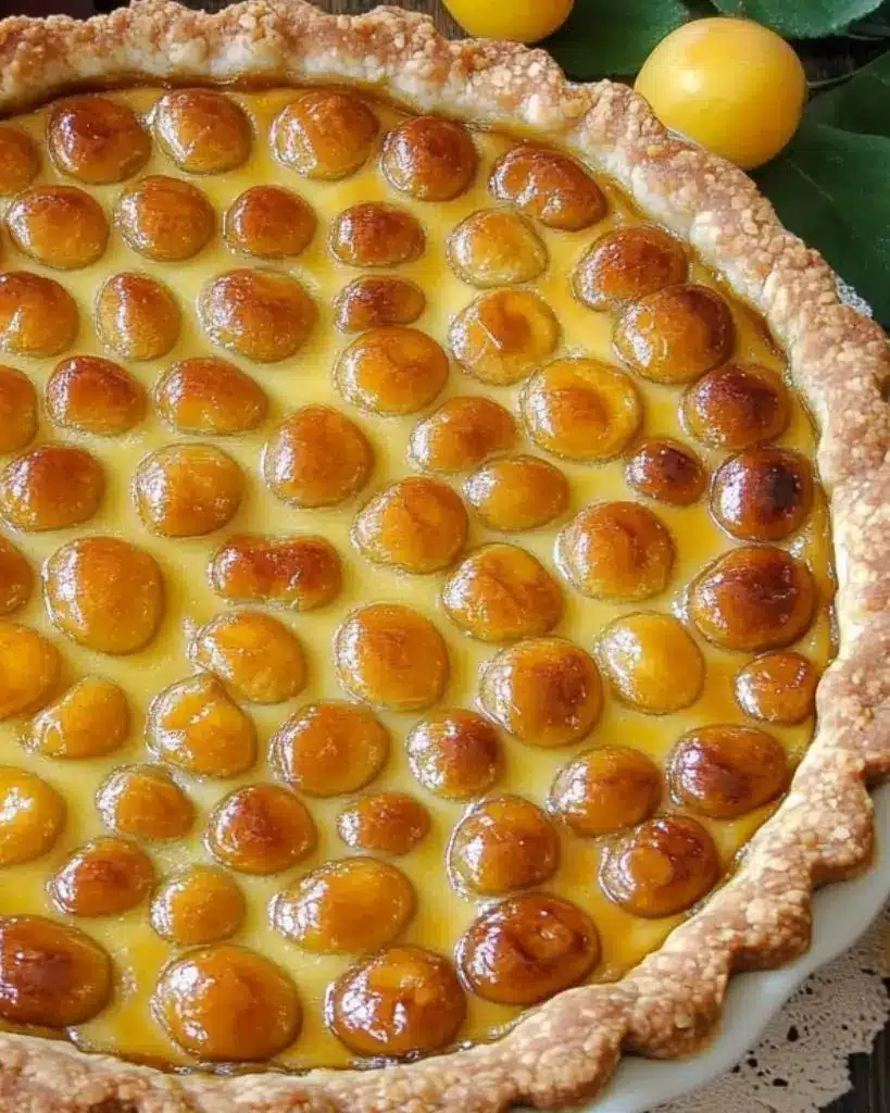 Tarte aux Mirabelles et à la Crème - Recette delicieux 4 recette tarte aux mirabelles