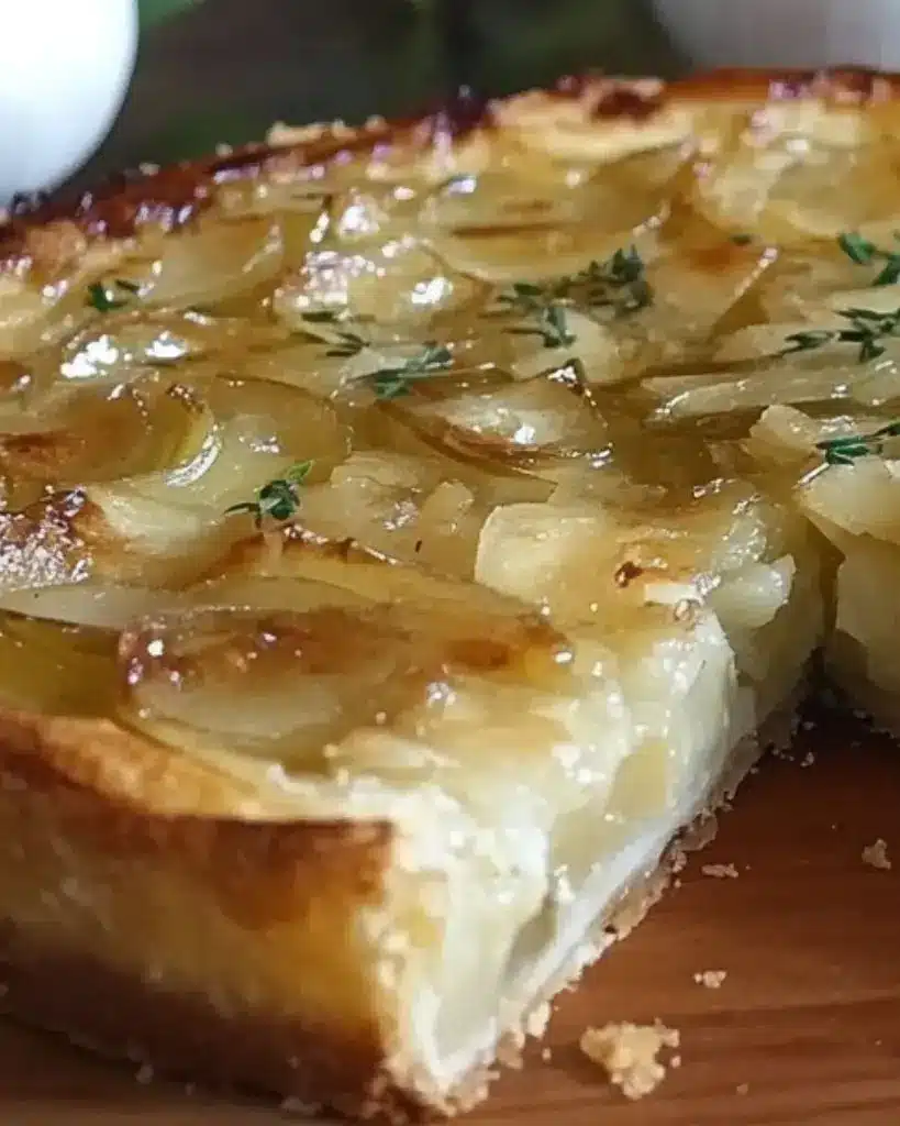 recette tarte oignon alsacienne