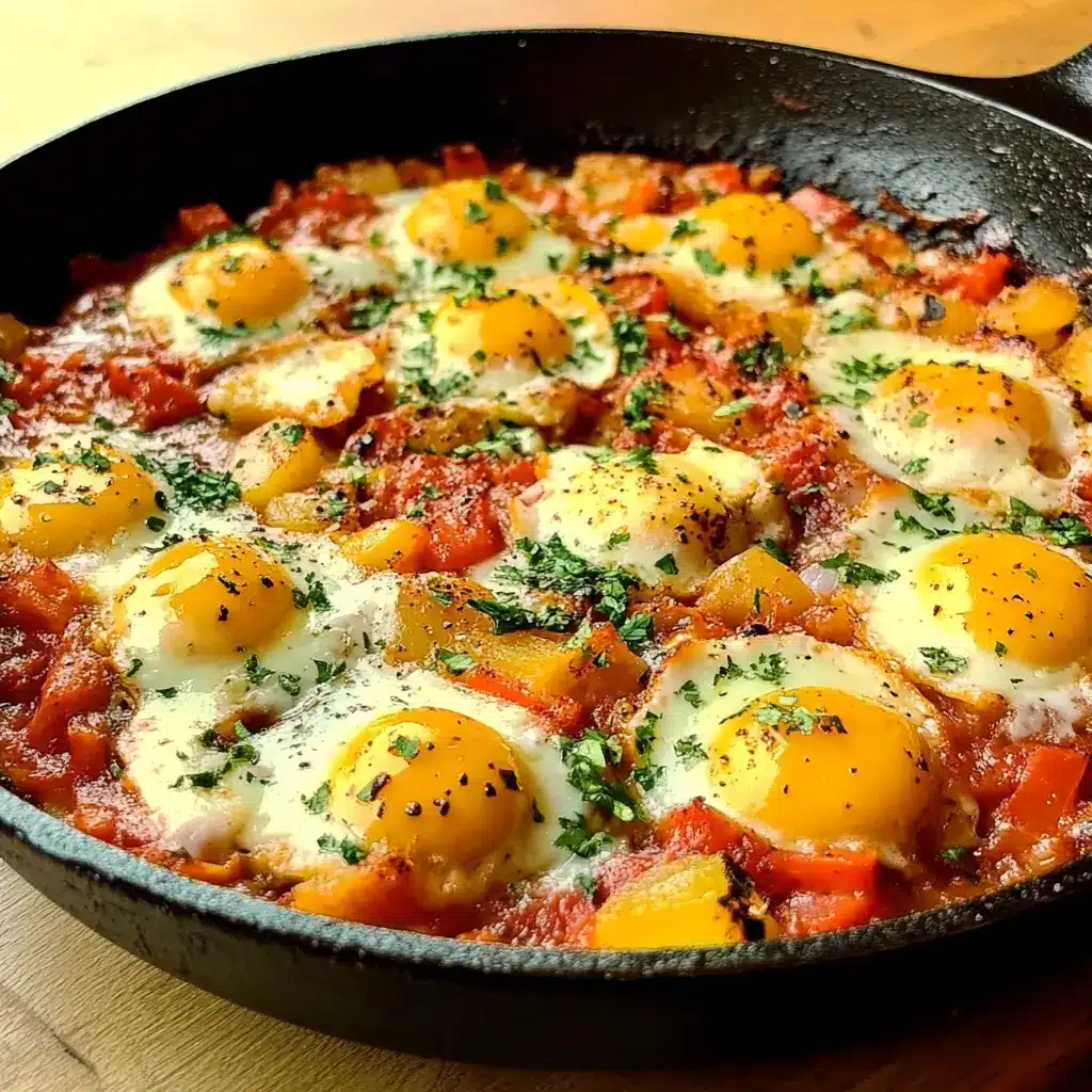 Œufs à l'Espagnole 4 recette œufs à l’espagnole