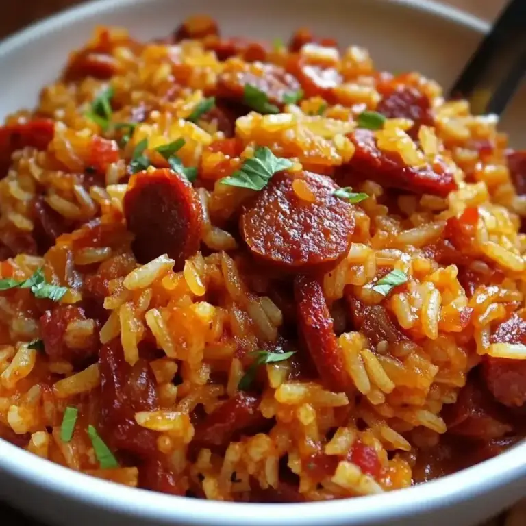Le Meilleur Riz au Chorizo et à la Tomate