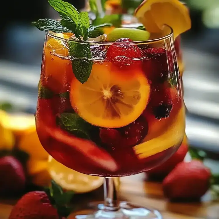La MEILLEURE recette de Sangria Sans Alcool