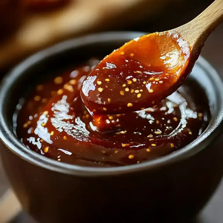 Sauce barbecue à l’érable maison