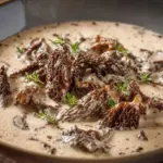 saucecremeuseauxmorilles