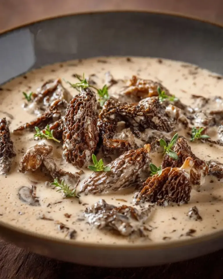 Sauce Crémeuse aux Morilles – Recette delicieux
