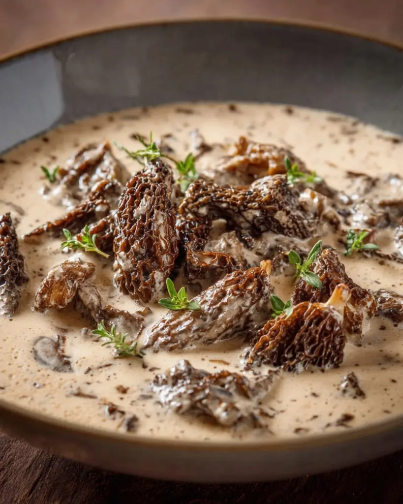 Sauce Crémeuse aux Morilles – Recette delicieux
