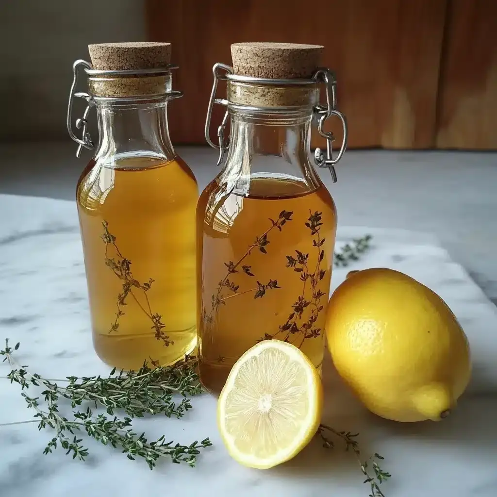 Sirop de Thym Maison 4 sirop de thym maison