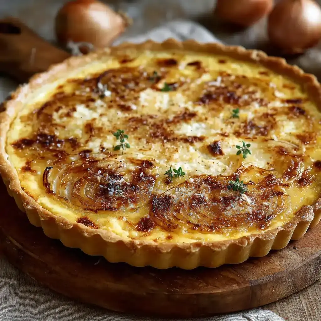 Tarte alsacienne aux oignons et au fromage blanc 4 tarte alsacienne aux oignons fromage blanc