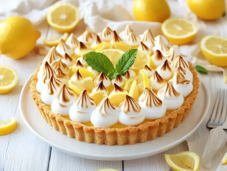 Tarte au citron meringuée facile à réaliser pour tous !