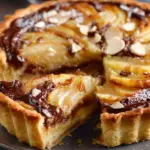 tartepoirechocolatamande