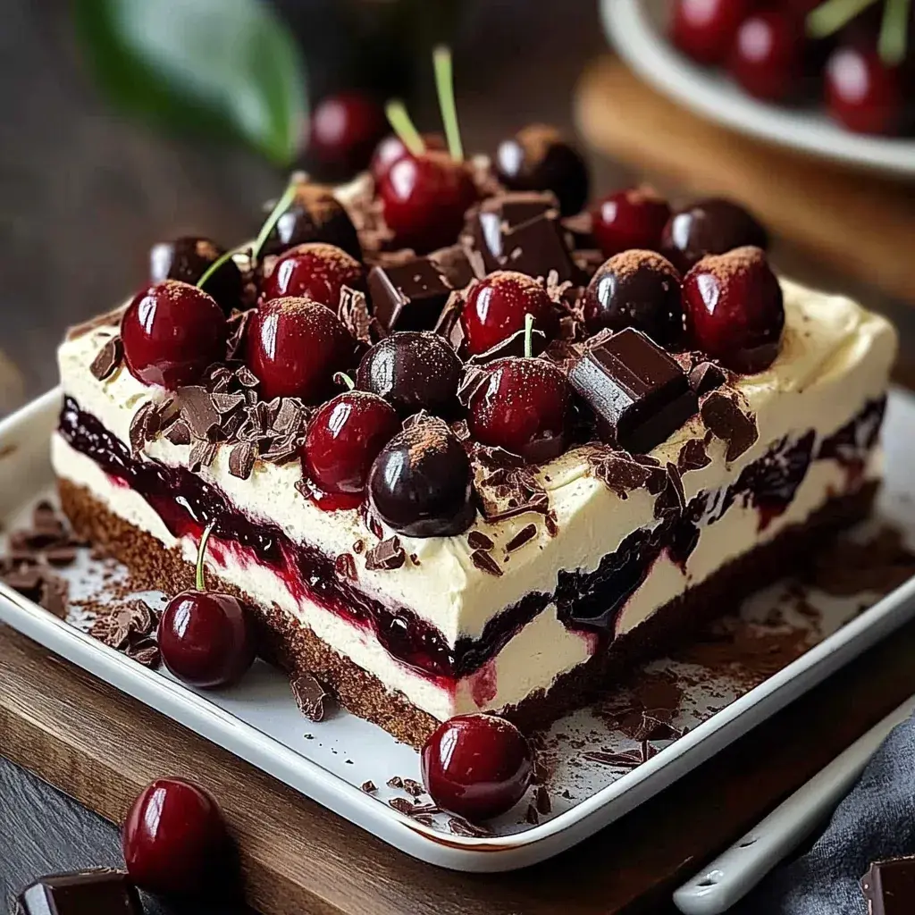 tiramisu Forêt-Noire