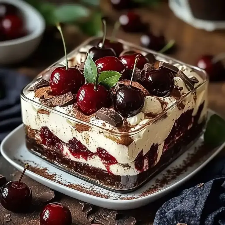 Tiramisu Forêt-Noire : La Recette Gourmande et Facile