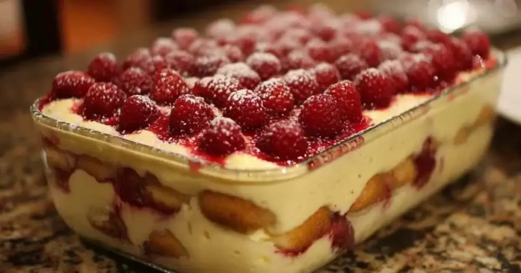 Tiramisu Framboise : La Recette Facile