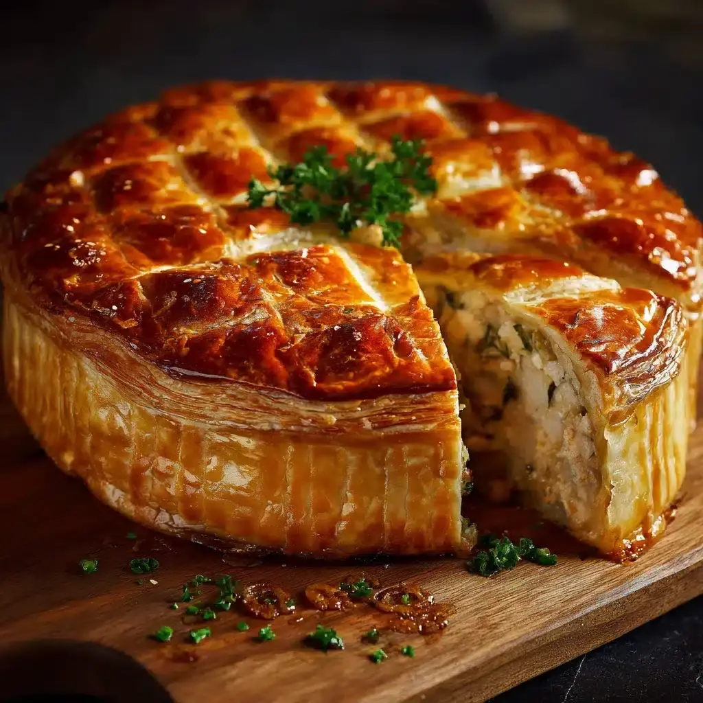 tourte au poulet
