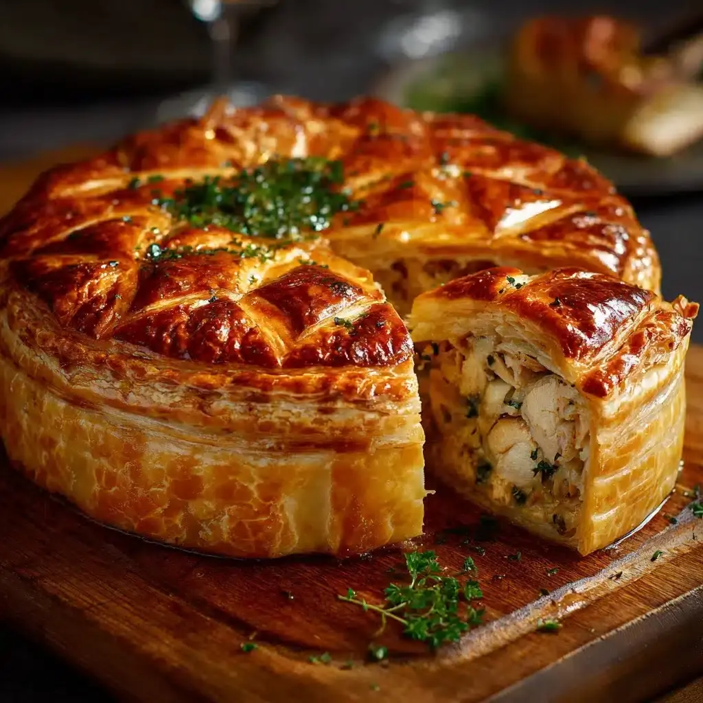 Tourte au Poulet Maison