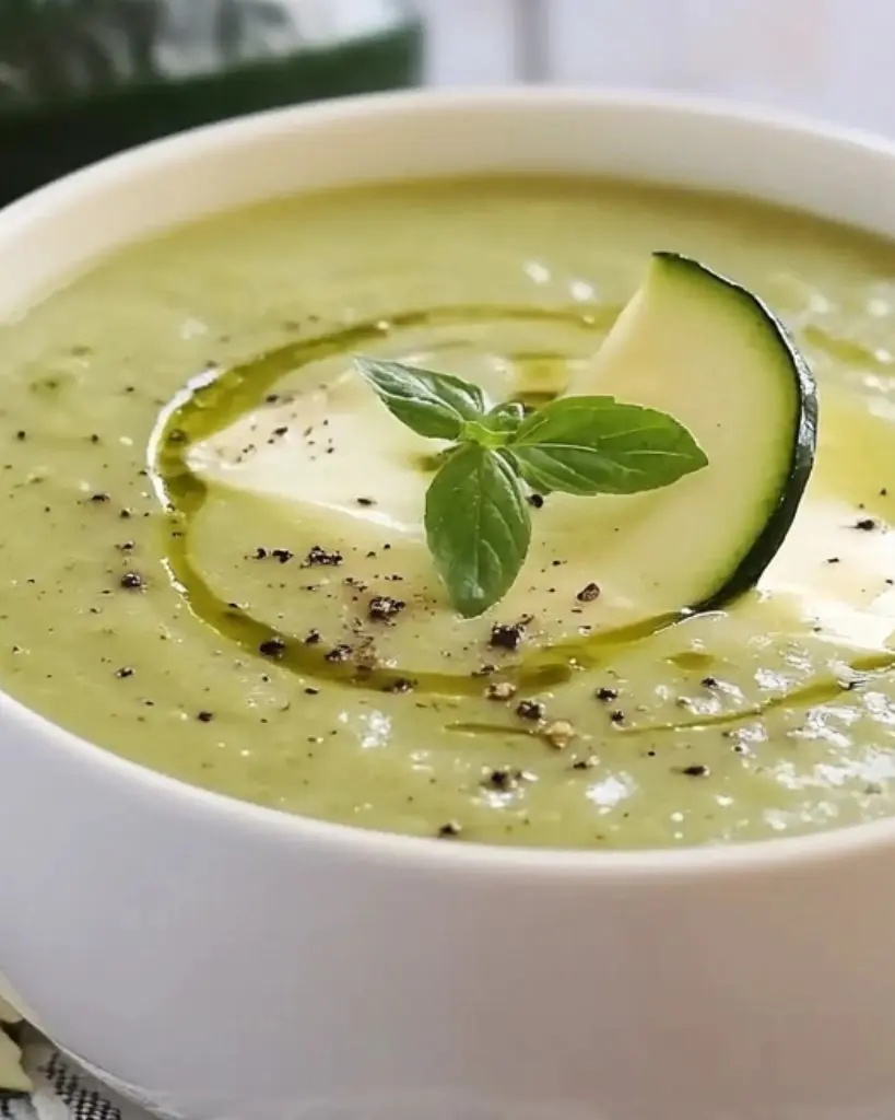 velouté de courgettes Vache qui rit