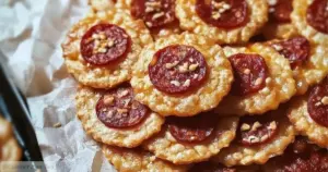 Biscuits au Chorizo et Emmental