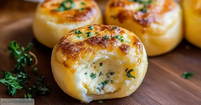Bombes au Fromage et à l’Ail : la recette apéritif irrésistible et facile –