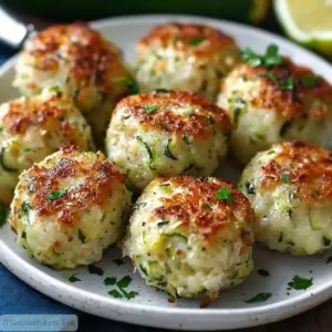 Boulettes de Courgettes au Four : L’Apéritif Facile et Savoureux