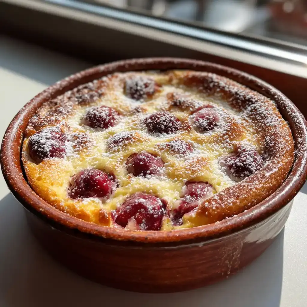 Clafoutis aux Cerises Façon Grand-Mère : La Recette Ultime pour un Fondant Incomparable –