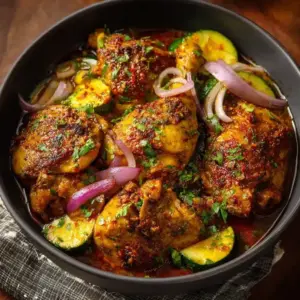Colombo de Poulet Épicé au Lait de Coco