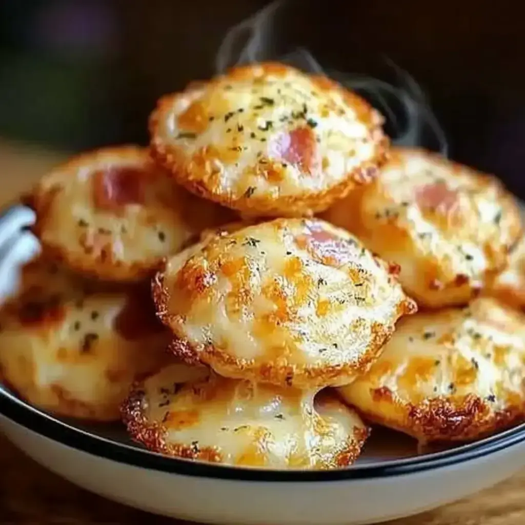 Cookies salés au parmesan et jambon – un délice irrésistible !