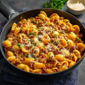 Coquillettes au Bœuf et à la Crème : Le Classique Réconfortant