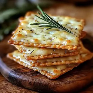 Craque Maison au Parmesan Romarin : Snack Savoureux et Facile