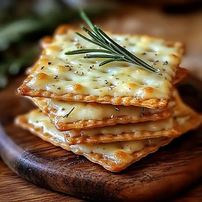Craque Maison au Parmesan Romarin : Snack Savoureux et Facile