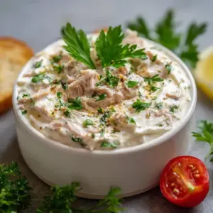 Crème au Thon Apéritive : La Tartinade Facile et Rapide