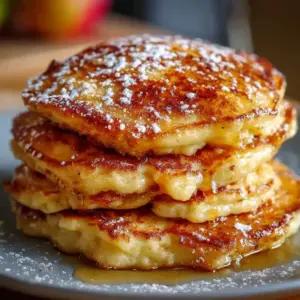 Crêpes Levées aux Pommes : Moelleuses et Gourmandes