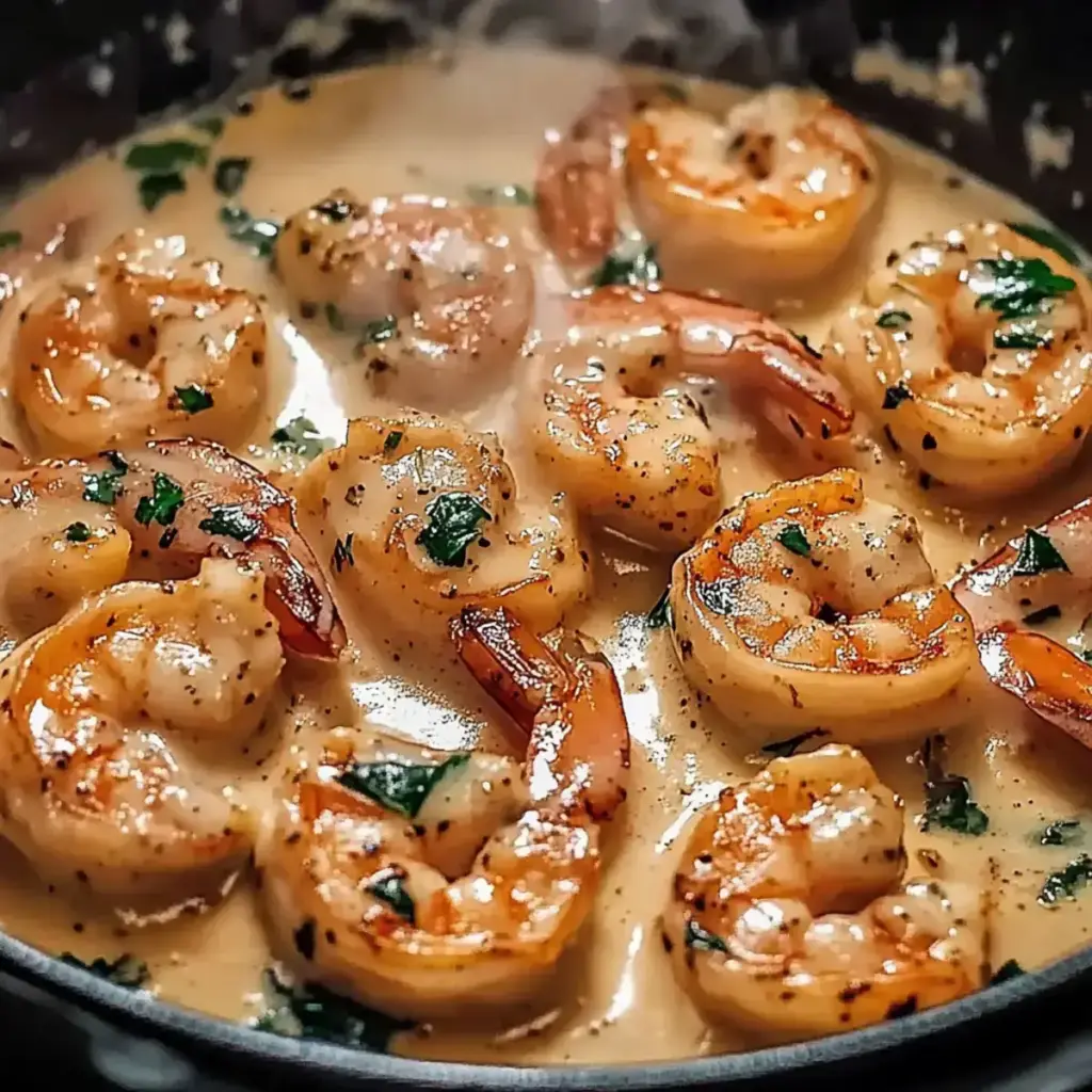 Crevettes Crémeuses Toscane : un délice réconfortant facile !