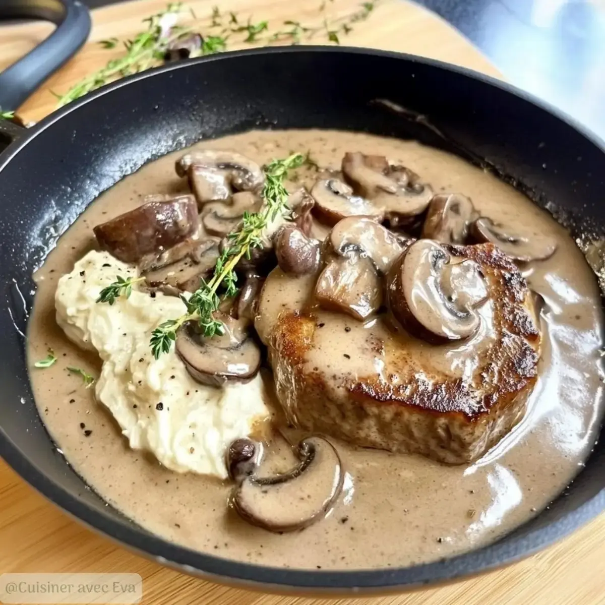 FiletMignonauBoursinetChampignons
