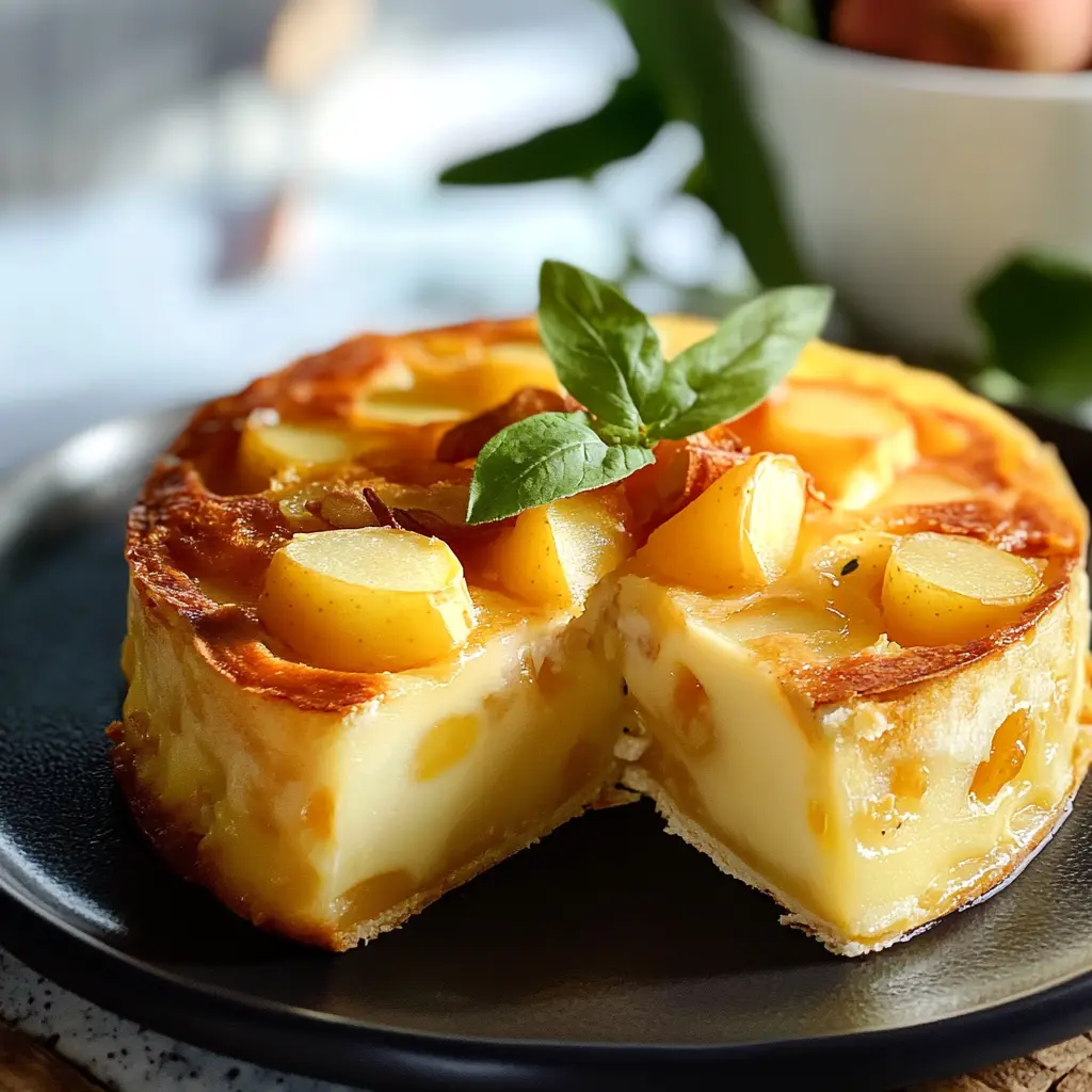 Flan aux Pommes au Yaourt