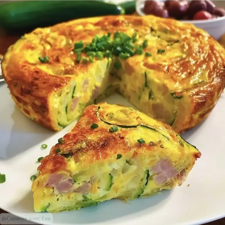 Flan de Courgettes au Jambon : Un Délice à Essayer ! –
