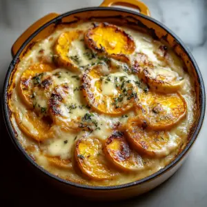 Gratin Dauphinois de Butternut : un délice crémeux à partager