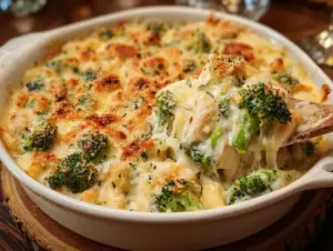 Gratin de Poulet et Brocoli Irrésistible