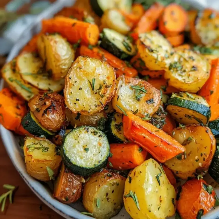 Légumes rôtis à l’ail et aux herbes : un délice sain ! –