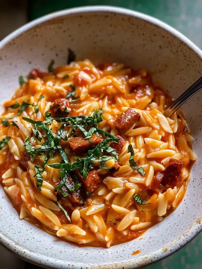 Orzo crémeux au chorizo, épinards et parmesan : Une Recette Incroyable Ultime