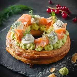 Paris-Brest Salé au Saumon Écossais