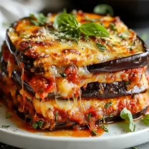 Parmigiana d’aubergines fondante