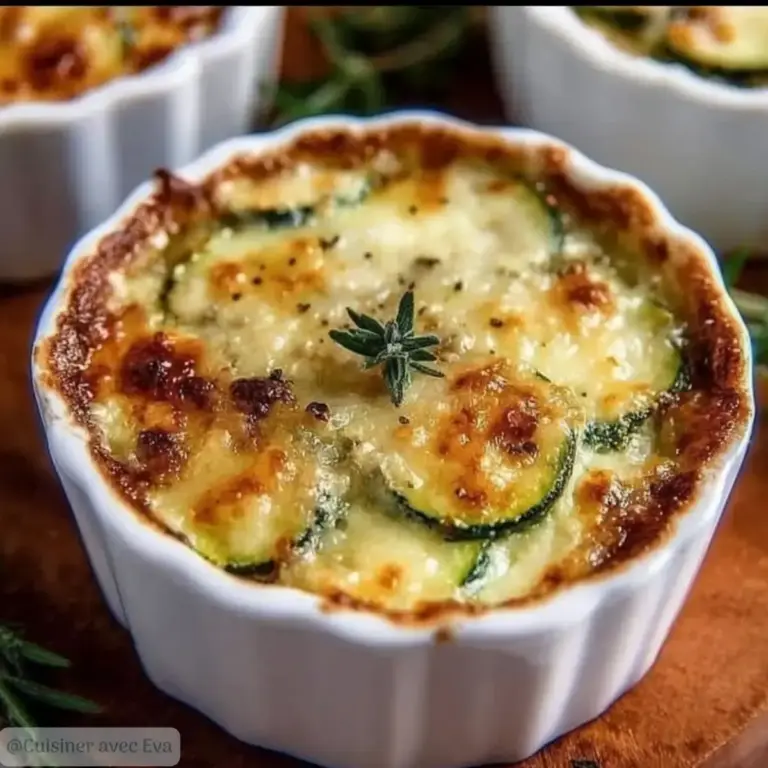 Petits Gratins de Courgettes : Une Recette Délicieuse ! –