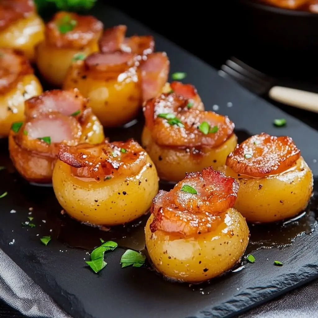 Pommes de Terre Farcies au Jambon et Maroilles